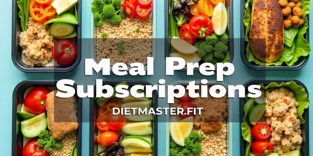 Healthy meal prep subscriptions with fresh ingredients from DIETMASTER.FIT